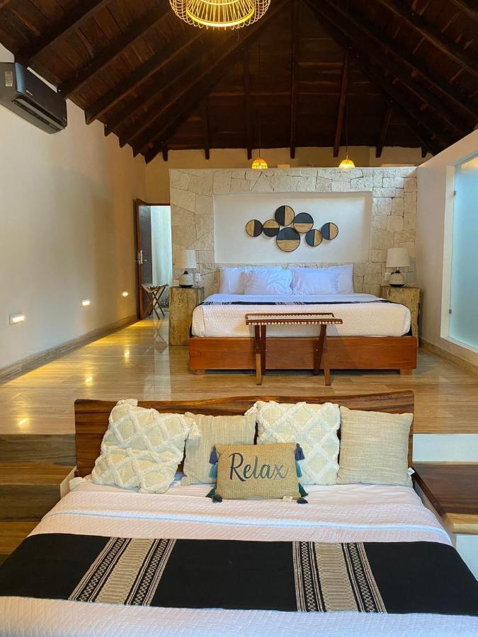 باكالار Xoot Ka Ana Luxury, Villa Las Flores المظهر الخارجي الصورة